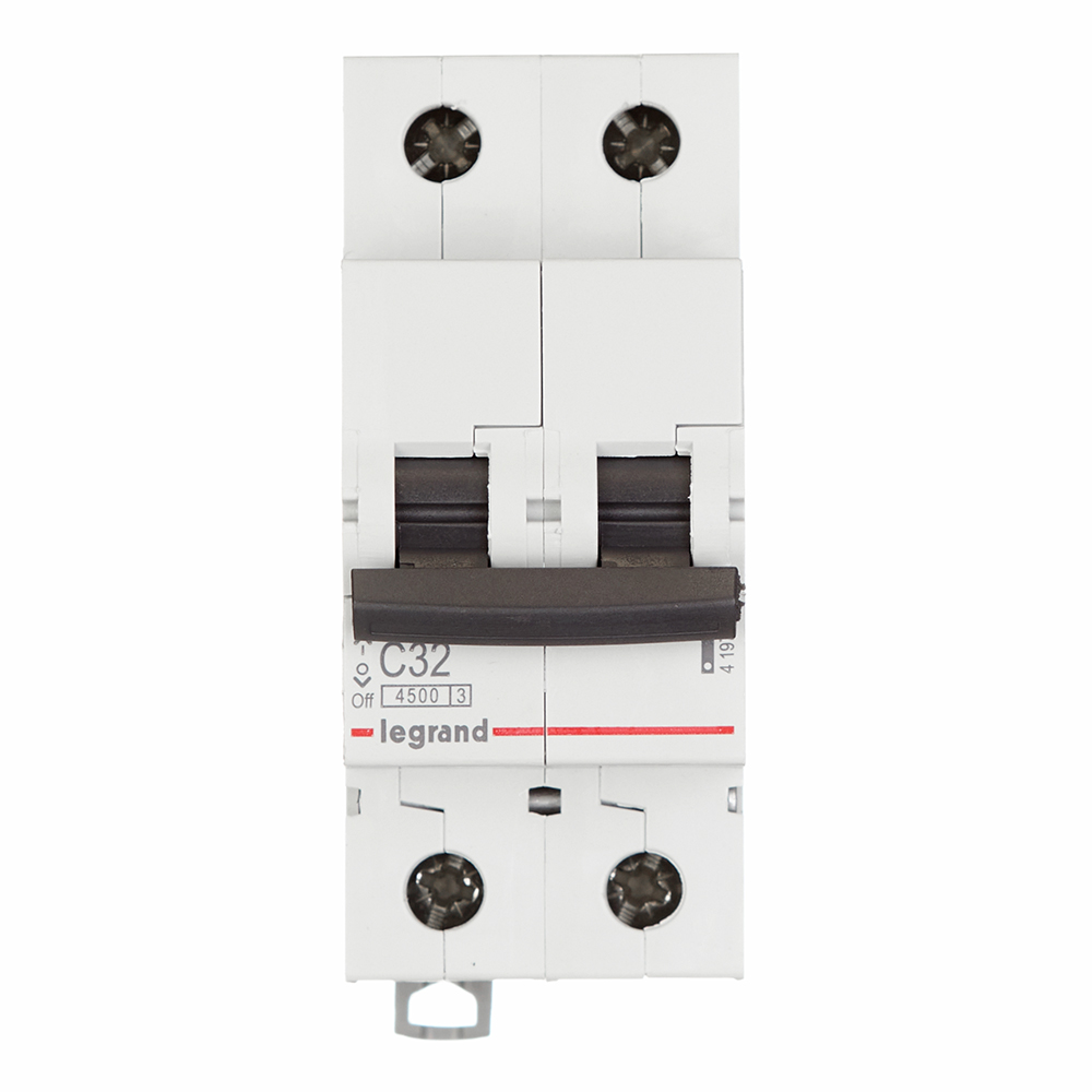 ������ ������ �������������� ����������� ��������� Legrand RX3 2P 32� ��� C 4,5 �� 230/400 � (419700)   ����