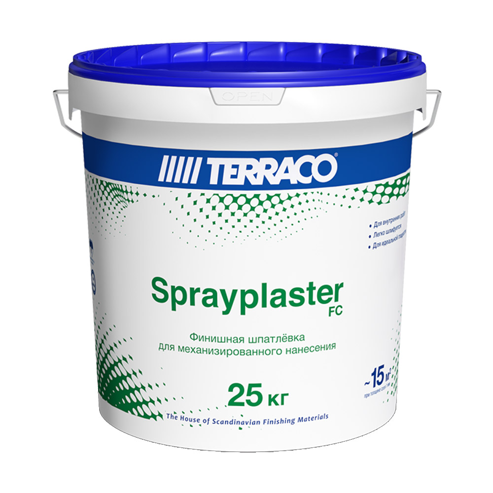 ������ ������ ��������� �������� Terraco Sprayplaster (�����) 25 ��   ����