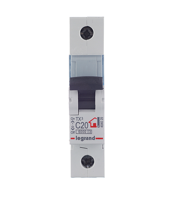 ������ ������ �������������� ����������� ��������� Legrand TX3 1P 20� ��� C 6 �� 230/400 � (404029)   ����