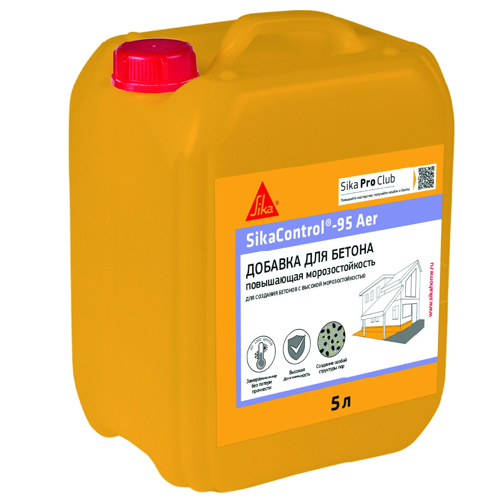 ������ ������ ������� ��� �������� ������� � ������� ���������������� Sika SikaControl -95 Aer 5 �   ����