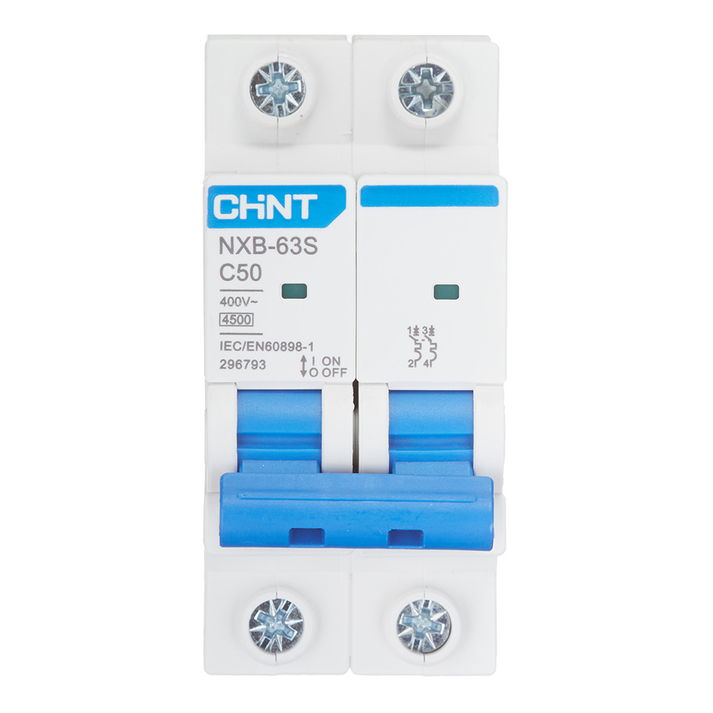 ������ ������ �������������� ����������� ��������� Chint NXB-63S 2P 50� ��� C 4,5 �� 400 � (296793 Chint)   ����