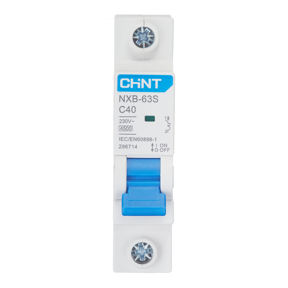 ������ ������ �������������� ����������� ��������� Chint NXB-63S 1P 40� ��� C 4,5 �� 230 � (296714 Chint)   ����