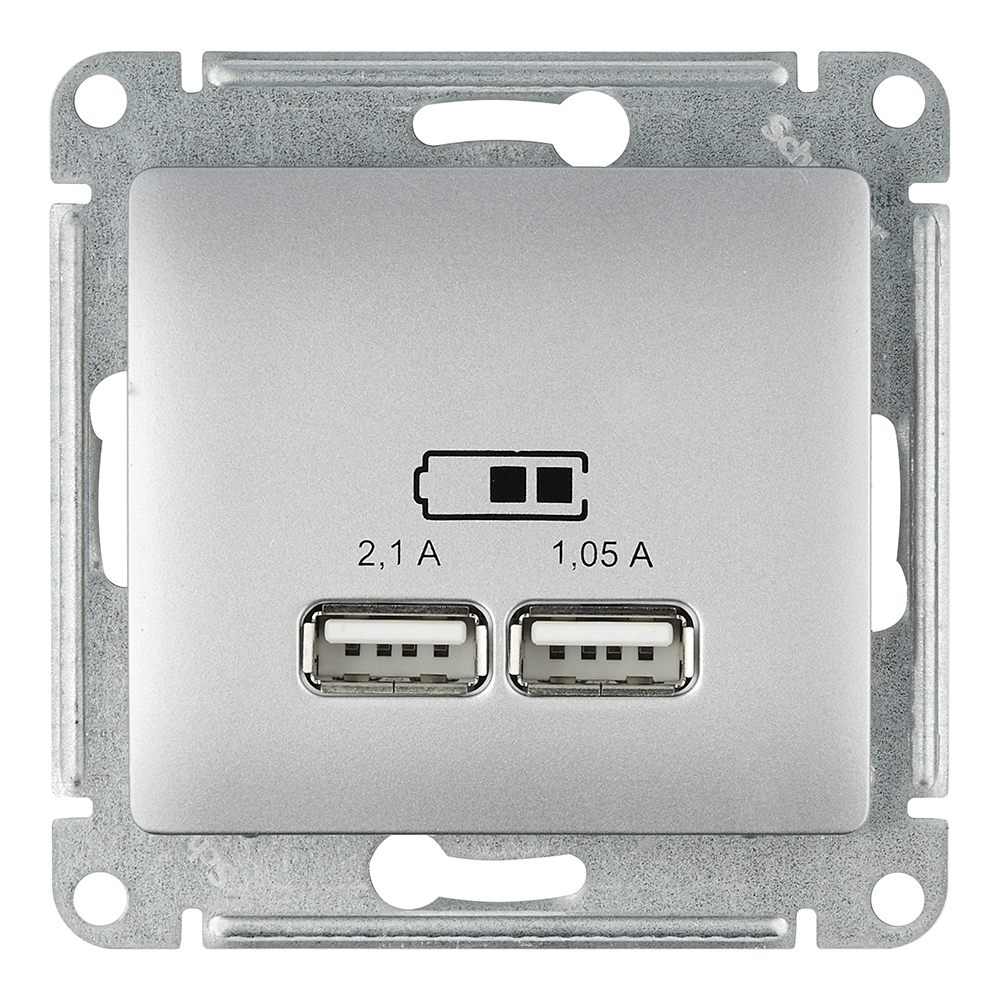 ������ ������ ������� USB Systeme Electric Glossa ������������ �������� 2�USB-A (GSL000333)   ����
