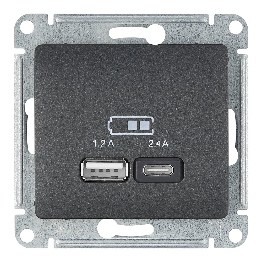 ������ ������ ������� USB Systeme Electric Glossa ������������ �������� USB-A/ Type-C (GSL000739)   ����