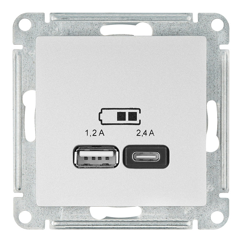������ ������ ������� USB Systeme Electric AtlasDesign ������������ �������� USB-A/ Type-C (ATN000339)   ����