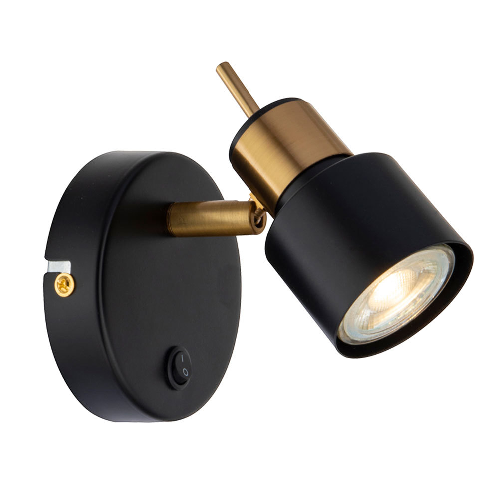 ������ ������ ���� ��������� Arte Lamp Almach GU10 50 �� 2 ��.� ������/������ IP21 (A1906AP-1BK)   ����