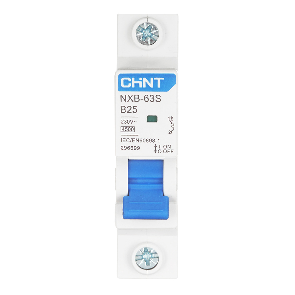 ������ ������ �������������� ����������� ��������� Chint NXB-63S 1P 25� ��� B 4,5 �� 230 � (296699)   ����
