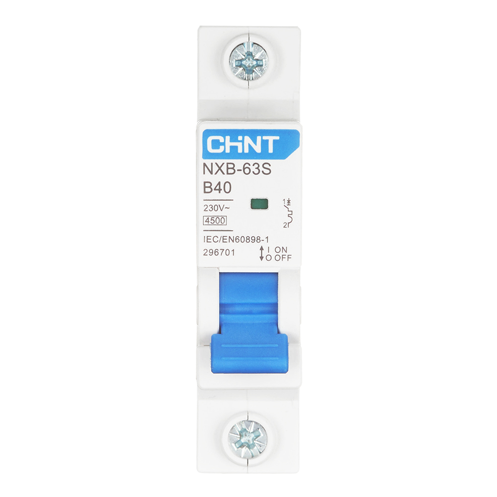 ������ ������ �������������� ����������� ��������� Chint NXB-63S 1P 40� ��� B 4,5 �� 230 � (296701)   ����