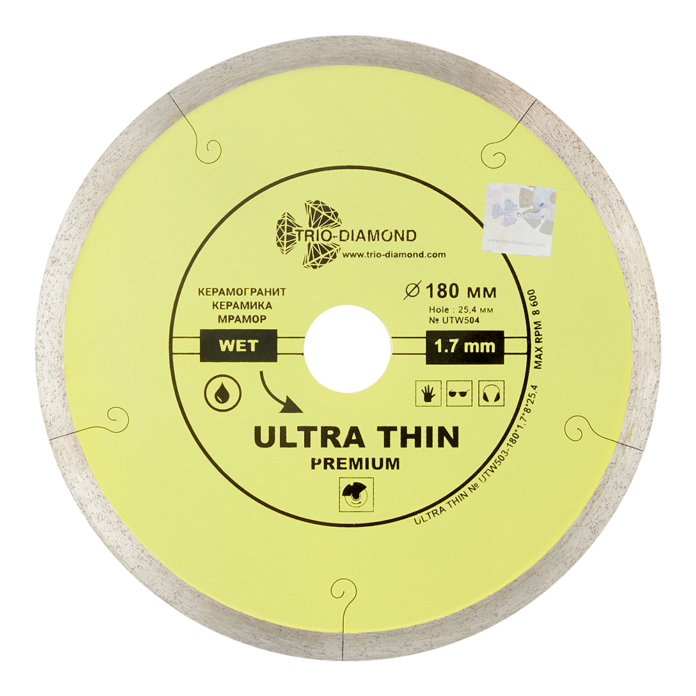������ ������ ���� �������� �� ������������� Trio-Diamond Hot Pres 180x25,4x1,7 �� �������� ������ ��� (UTW504)   ����