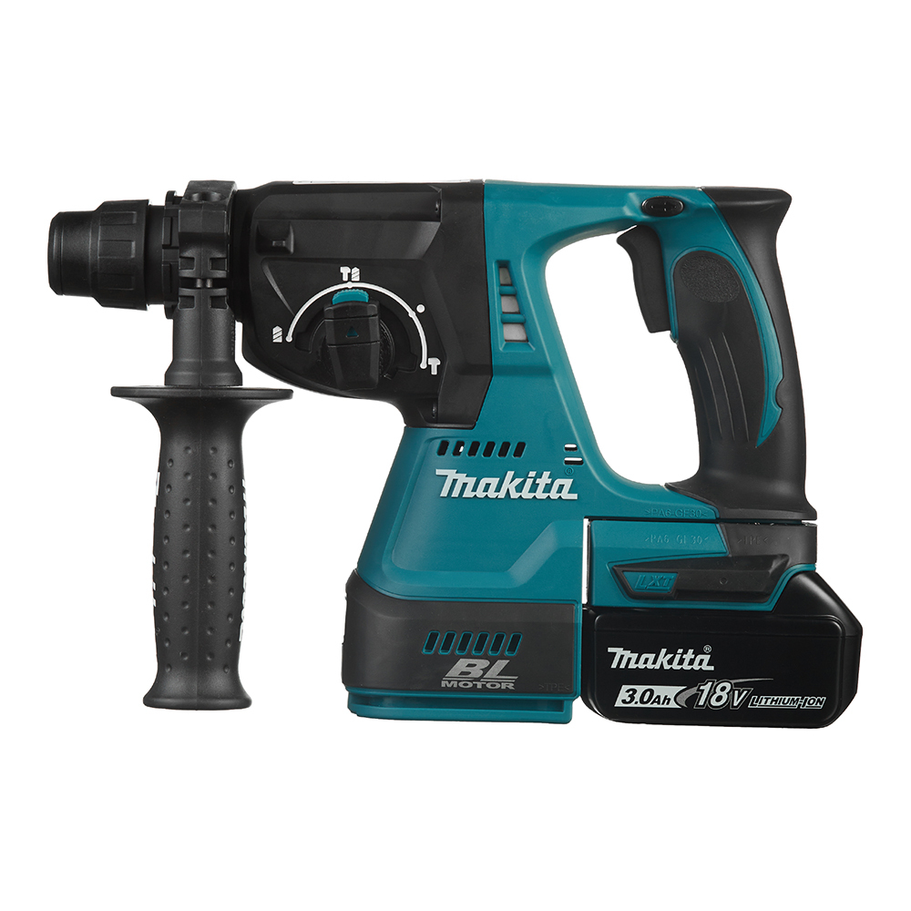 ������ ������ ���������� �������������� Makita DHR242RFE 18 � 2 �� 2�3�� Li-Ion SDS-plus 2 ��� � ��   ����