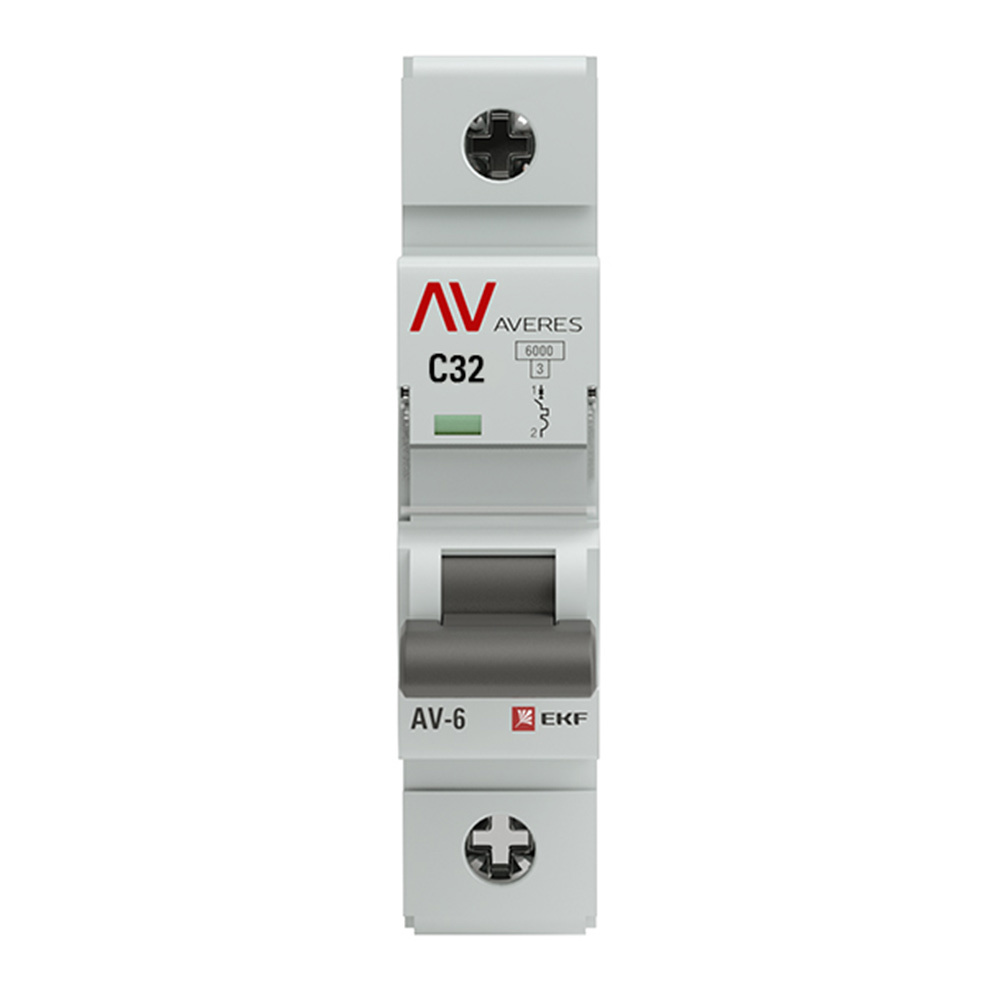 ������ ������ �������������� ����������� ��������� EKF Averes AV-6 1� 32� ��� C 6 �� 230 � (mcb6-1-32C-av)   ����