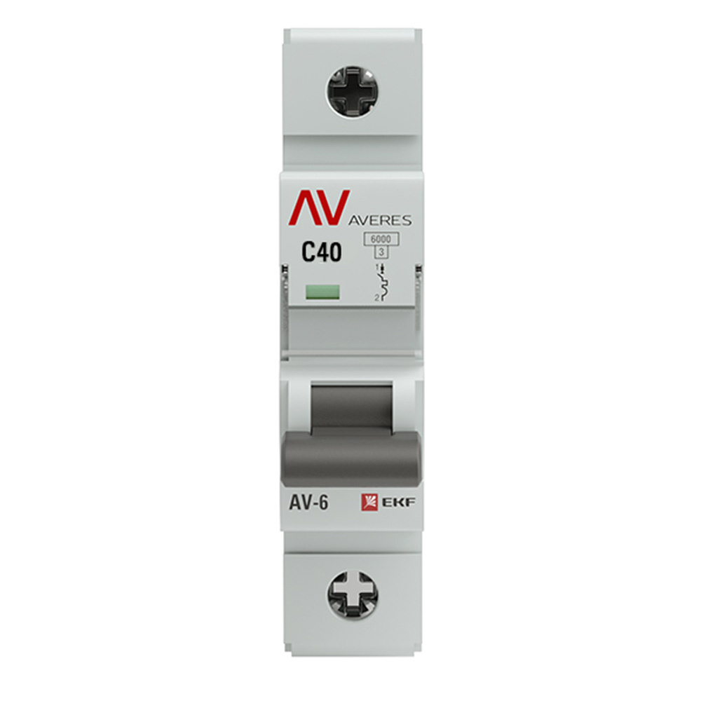 ������ ������ �������������� ����������� ��������� EKF Averes AV-6 1� 40� ��� C 6 �� 230 � (mcb6-1-40C-av)   ����