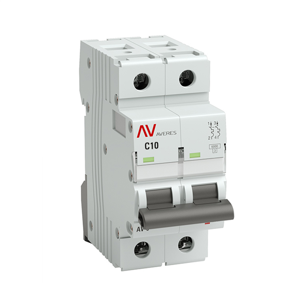 ������ ������ �������������� ����������� ��������� EKF Averes AV-6 2� 10� ��� C 6 �� 230 � (mcb6-2-10C-av)   ����