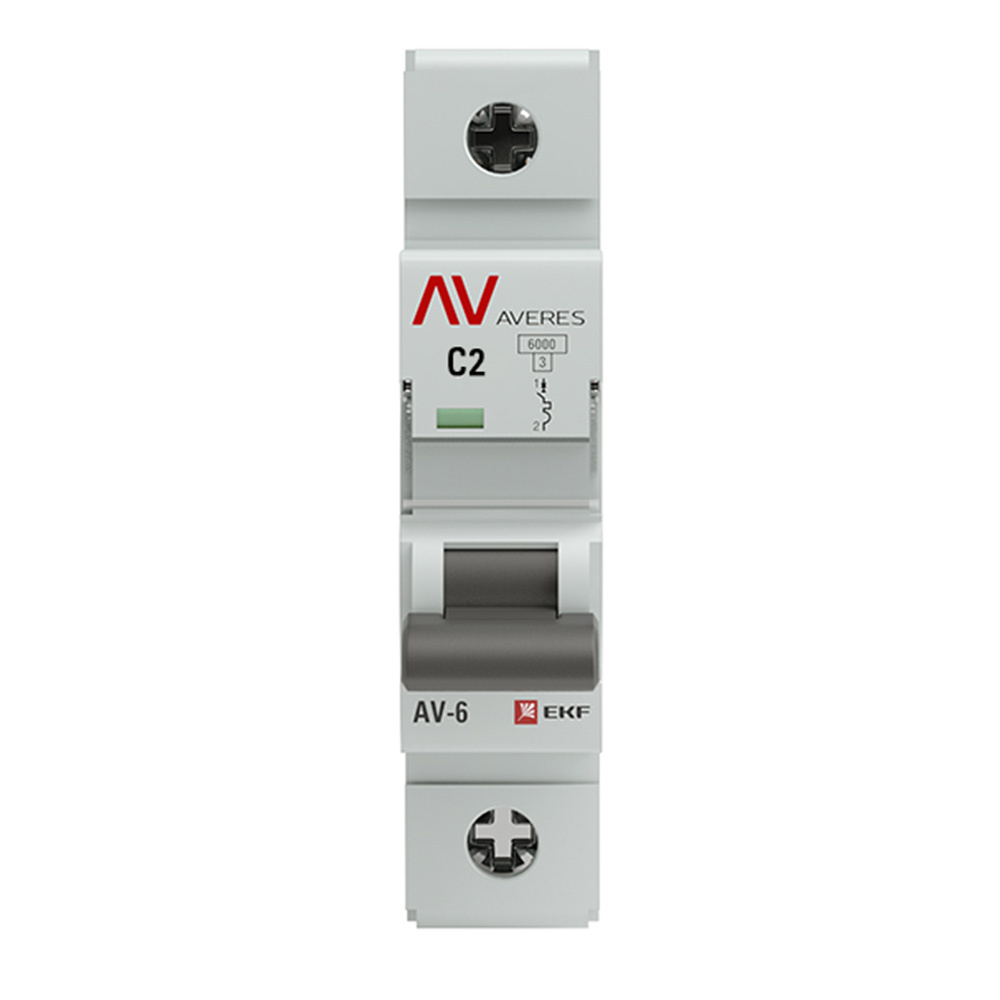 ������ ������ �������������� ����������� ��������� EKF Averes AV-6 1� 2� ��� C 6 �� 230 � (mcb6-1-02C-av)   ����
