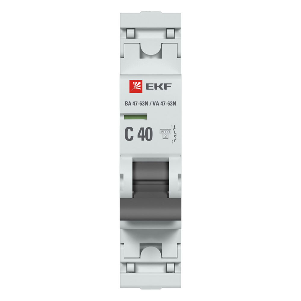 ������ ������ �������������� ����������� ��������� EKF PROxima �� 47-63N 1P 40� ��� C 6 �� 230 � (M636140C)   ����