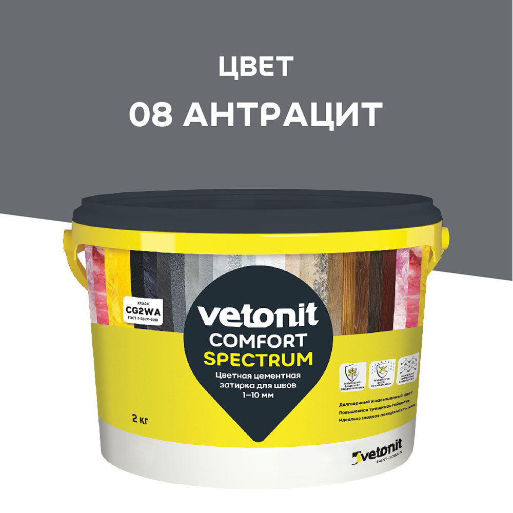 ������ ������ ������� ��������� Vetonit Comfort Spectrum 08 �������� 2 ��   ����