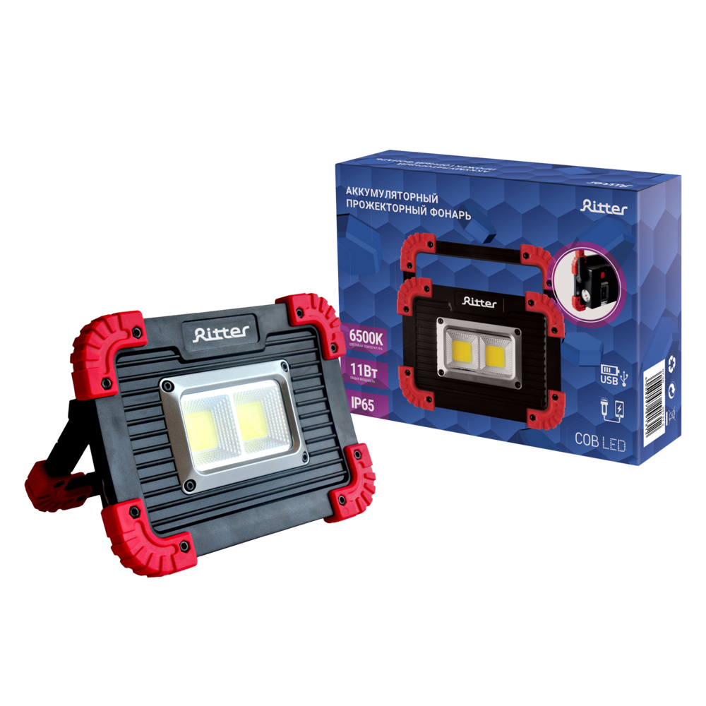 ������ ������ ������ ��������� Ritter ������������ 2 LED 11 �� �������������� Li-Ion 2�1500 ��� ������� 3 ������ (29131 2)   ����