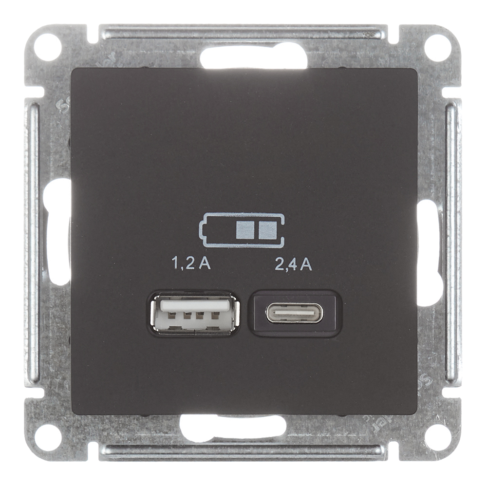 ������ ������ ������� USB Systeme Electric AtlasDesign ������������ ������ USB-A/ Type-C (ATN001039)   ����