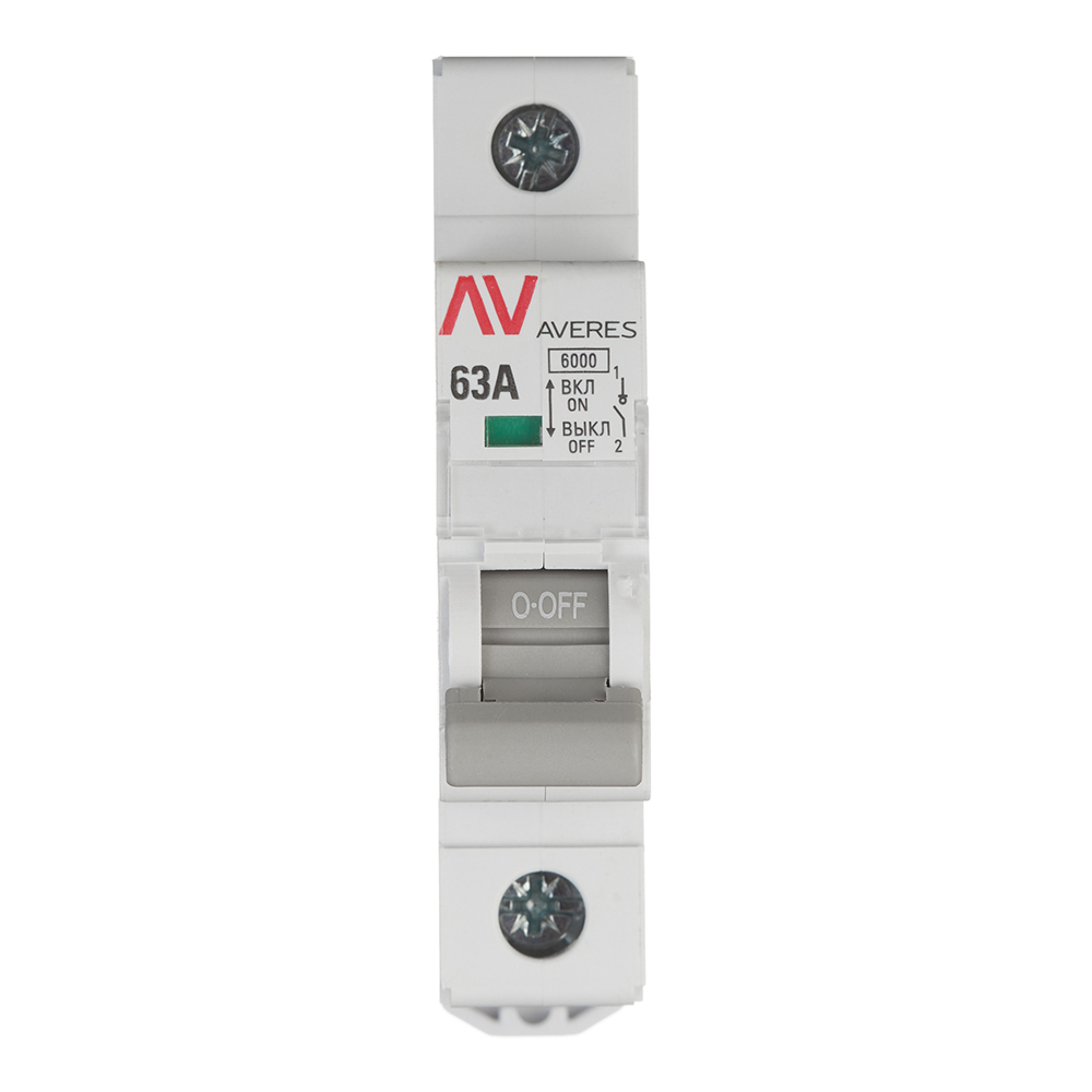 ������ ������ ����������� �������� EKF Averes AVN 1P 63� 230 � �� DIN-����� (avn-1-63-av)   ����