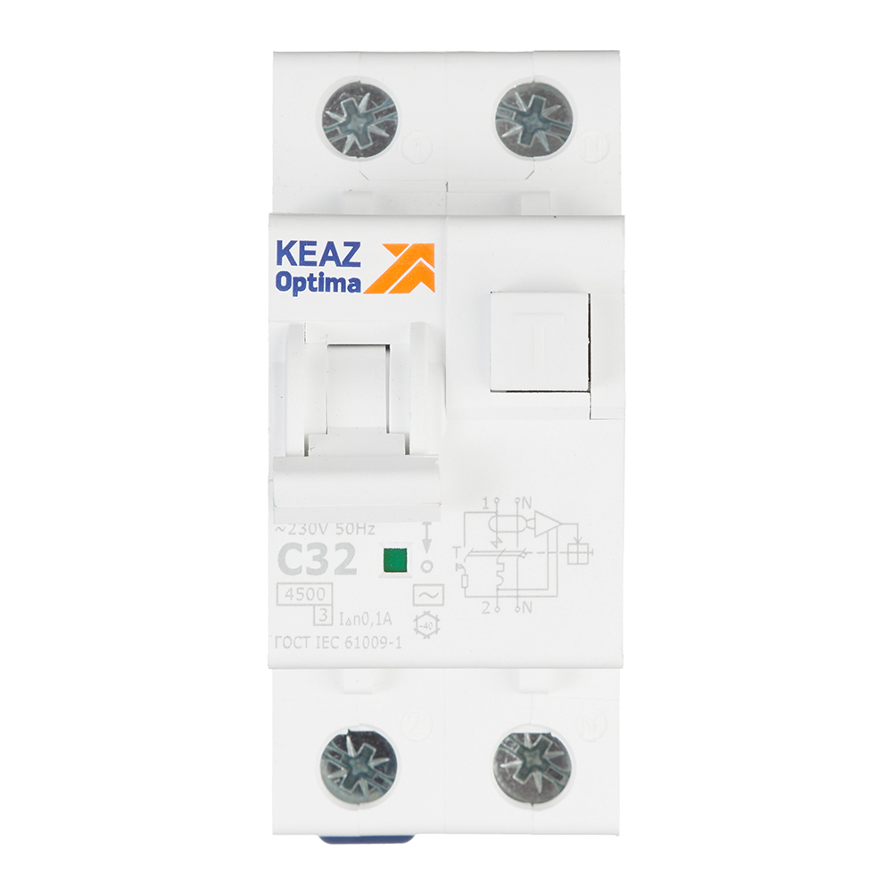 ������ ������ ������� ���������������� ���� OptiDin D63 32� 1P+N ��� AC 100 �� 4,5 �� (328108)   ����