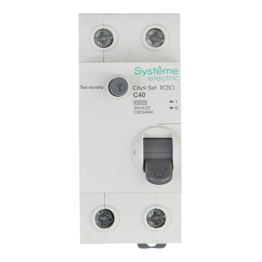 ������ ������ ������� ���������������� Systeme Electric City9 Set ���� 40� 1P+N ��� AC 30 �� 4,5 �� (C9D34640)   ����