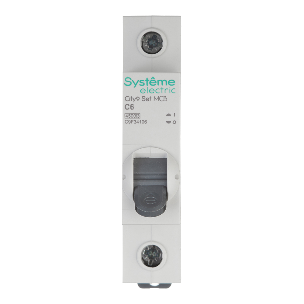 ������ ������ �������������� ����������� ��������� Systeme Electric City9 Set 1P 6� ��� C 4,5 �� 230 � (C9F34106)   ����