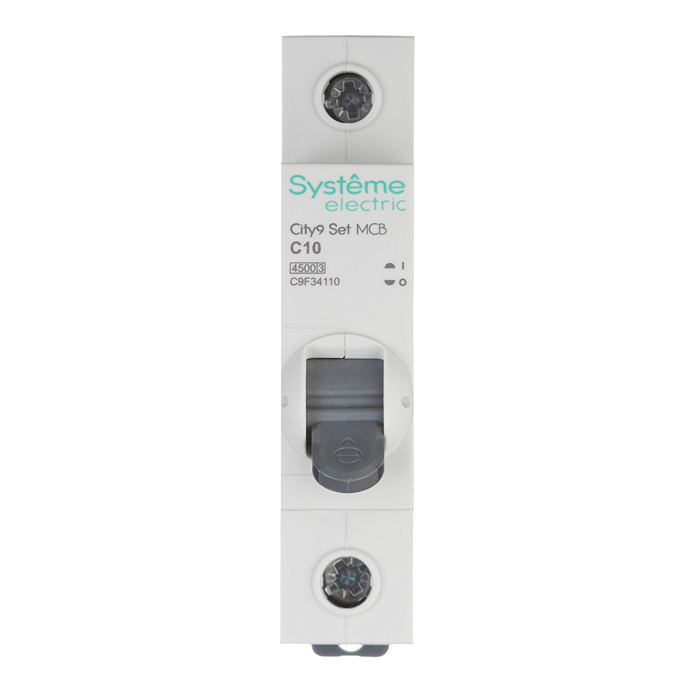 ������ ������ �������������� ����������� ��������� Systeme Electric City9 Set 1P 10� ��� C 4,5 �� 230 � (C9F34110)   ����