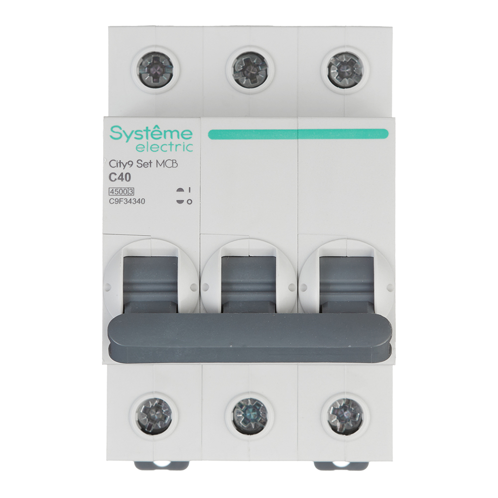 ������ ������ �������������� ����������� ��������� Systeme Electric City9 Set 3P 40� 4,5 �� 400 � (C9F34340)   ����