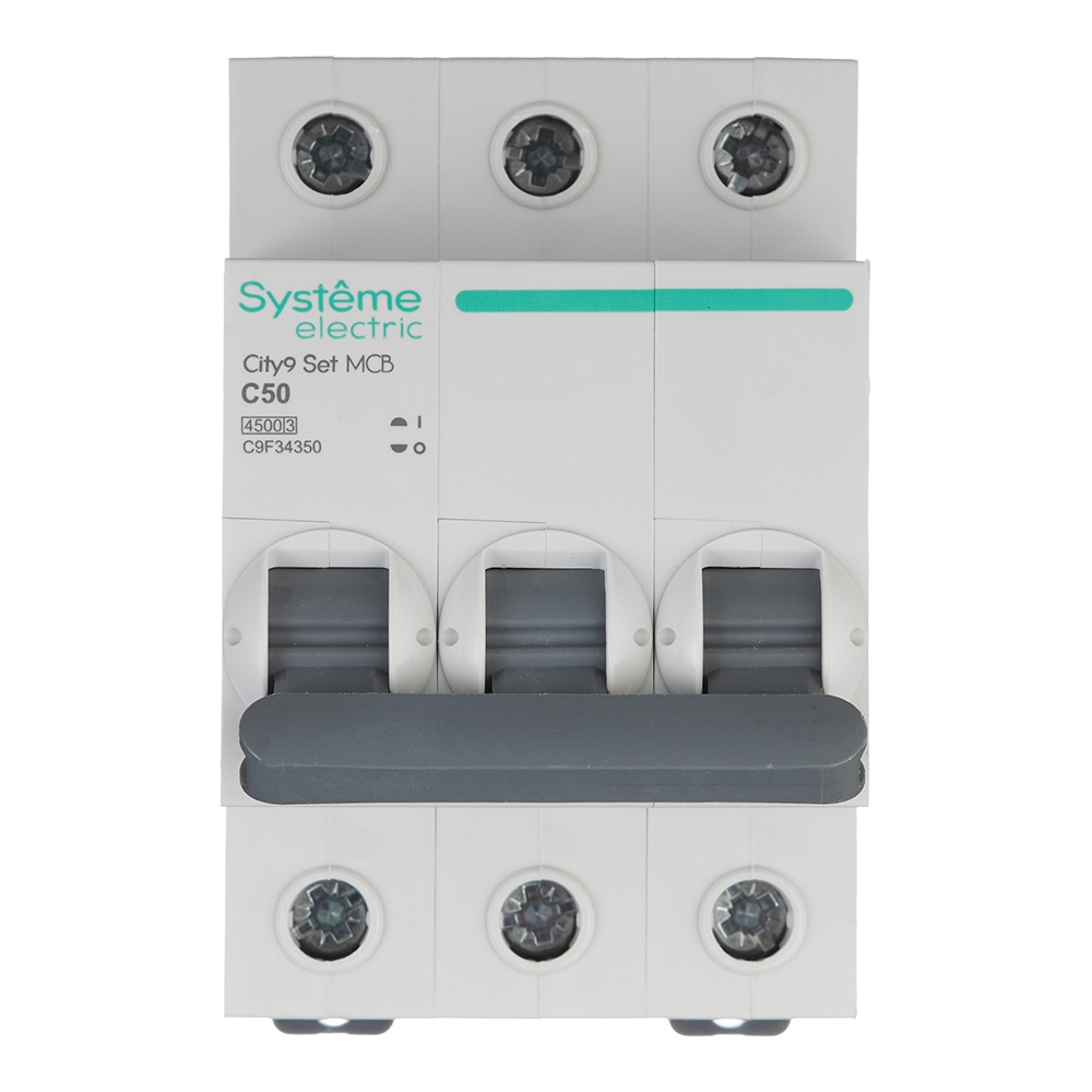 ������ ������ �������������� ����������� ��������� Systeme Electric City9 Set 3P 50� 4,5 �� 400 � (C9F34350)   ����