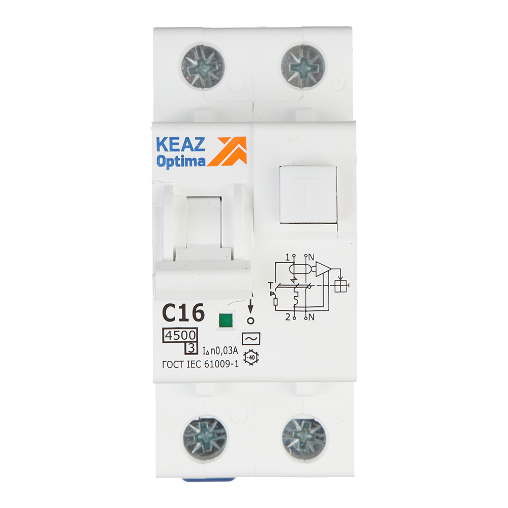 ������ ������ ������� ���������������� ���� OptiDin D63 16� 1P+N ��� AC 30 �� 4,5 �� (328098)   ����