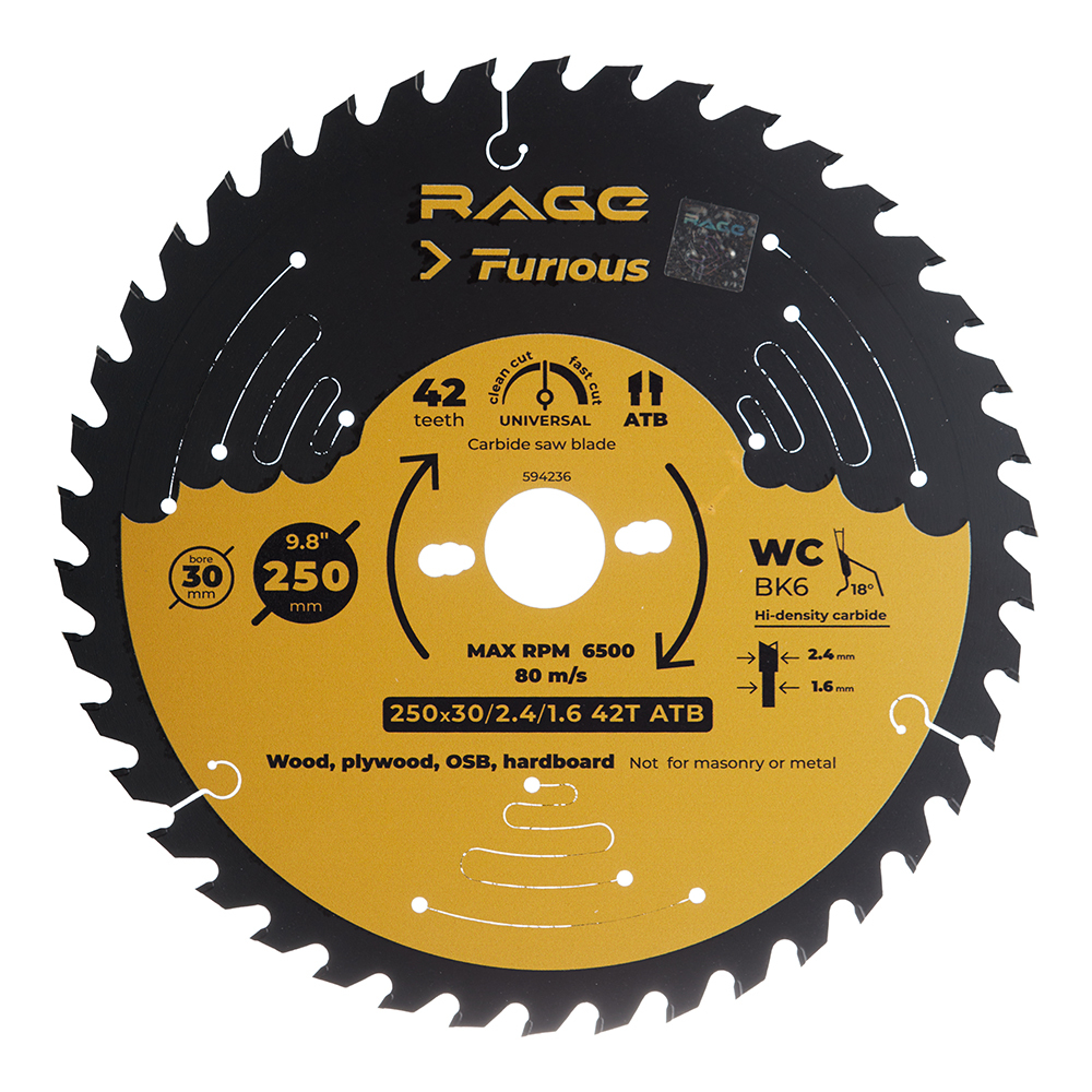 ������ ������ ���� ������� �� ������ Rage Furious Universal 250�30 �� 42 ���� (594236)   ����