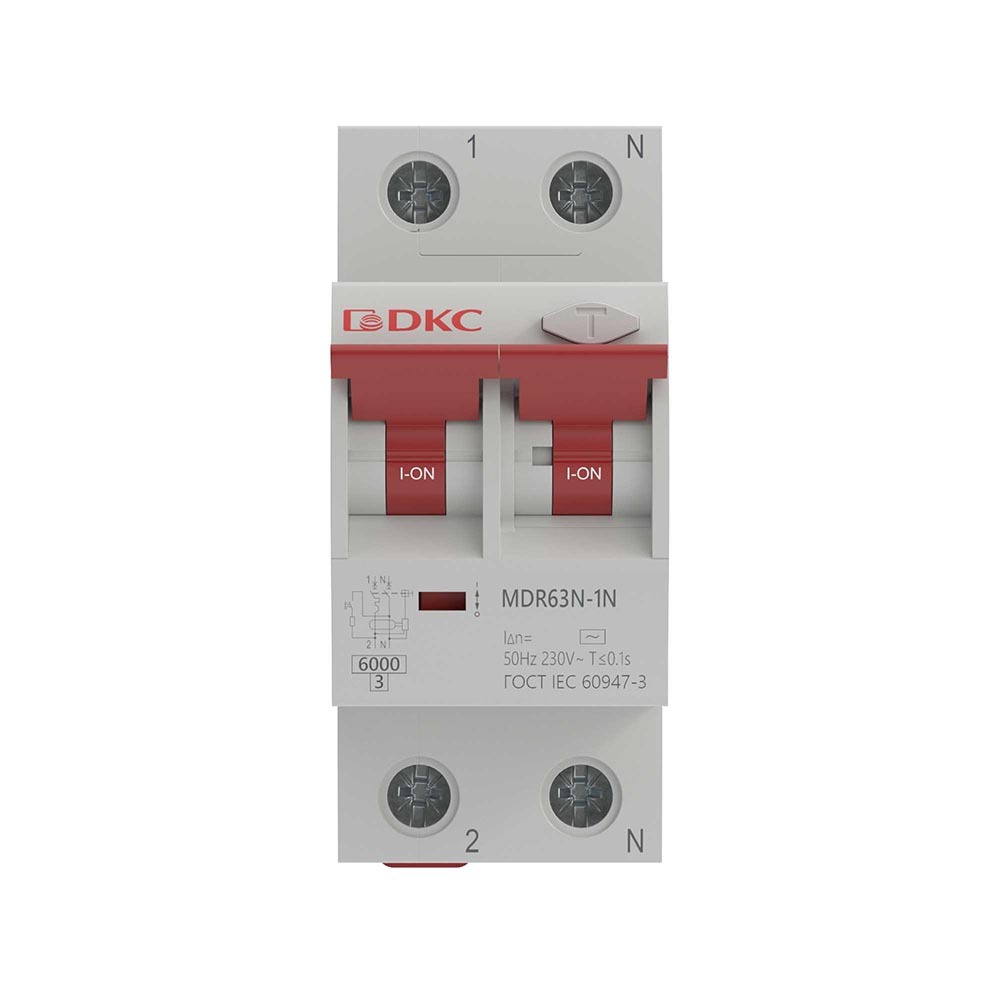 ������ ������ ������� ���������������� DKC Yon Max 20� 1P+N ��� A 30 �� 6 �� (MDR63N-1N2C20-A)   ����