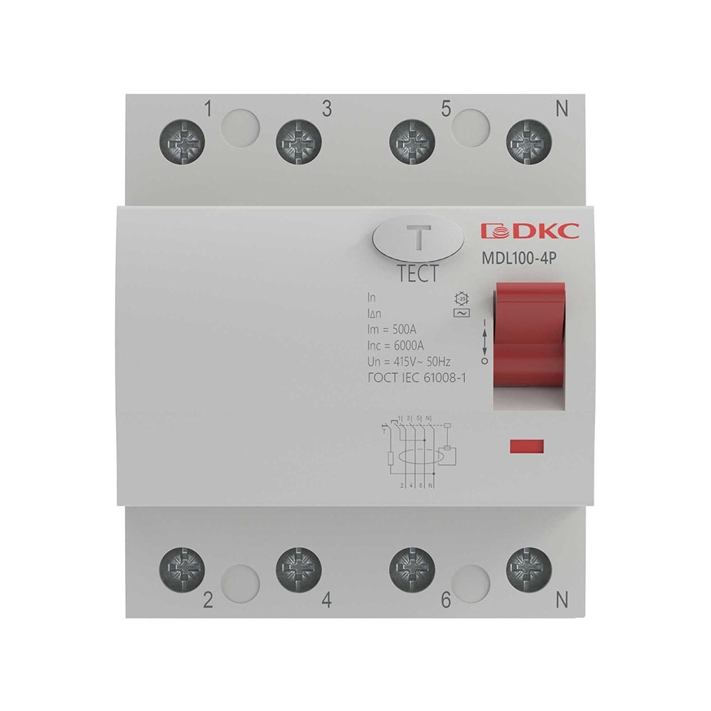 ������ ������ ��� DKC Yon Max 40� 3P+N ��� AC 30 �� 10 �� (MDL100-4P2-40-AC)   ����