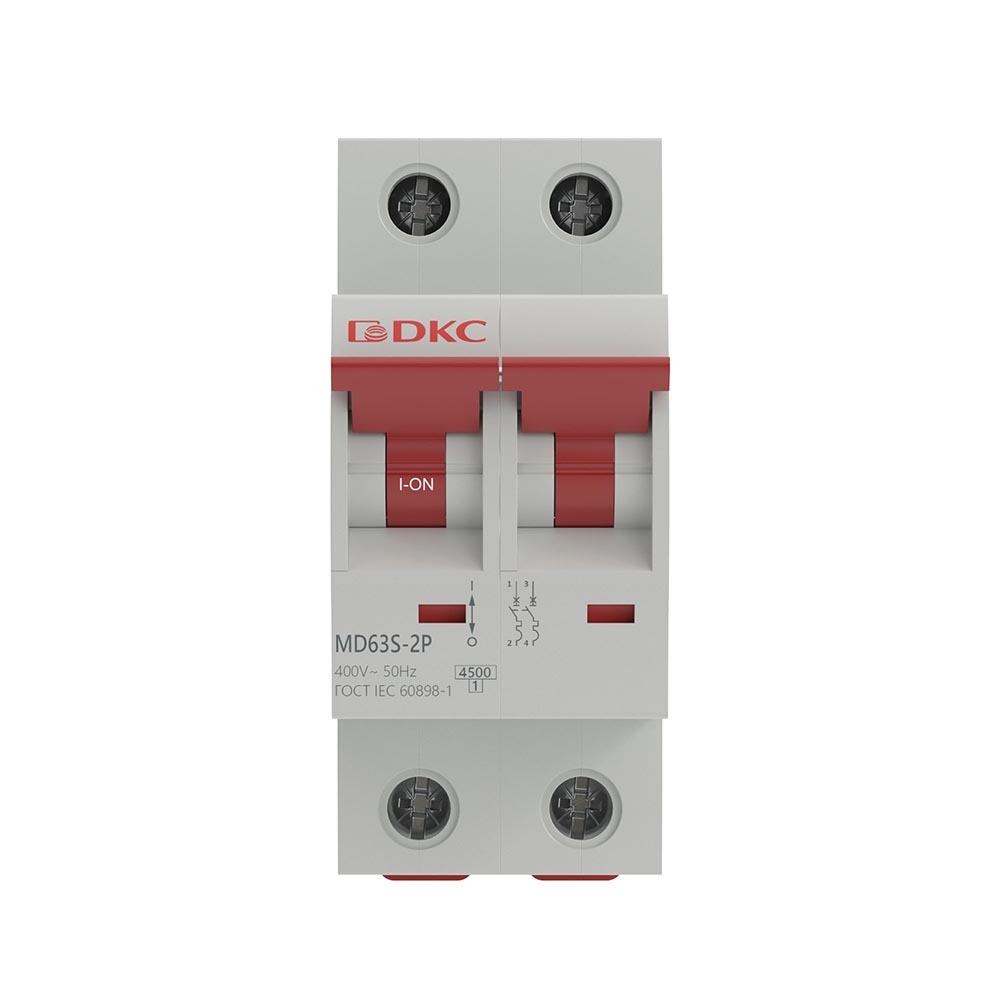 ������ ������ �������������� ����������� ��������� DKC Yon Max MD63S 2P 32� ��� C 4,5 �� 400 � (MD63S-2PC32)   ����
