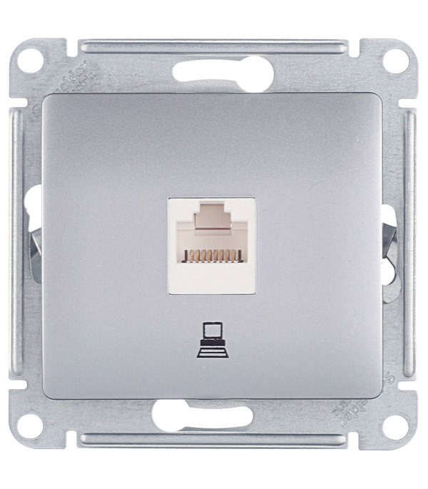������ ������ ������� ������������ Systeme Electric Glossa ������������ �������� RJ45 (GSL000381�)   ����