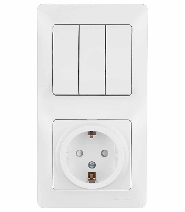 ������ ������ ���� ����������� � ������� Systeme Electric Glossa ������������� ������������ ����� �� �������� (GSL000178)   ����