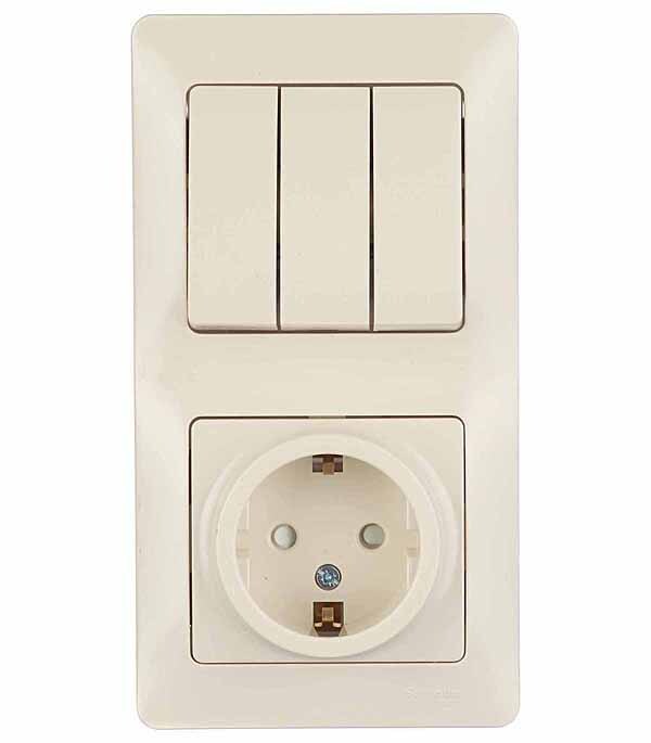 ������ ������ ���� ����������� � ������� Systeme Electric Glossa ������������� ������������ ������� �� �������� (GSL000278)   ����
