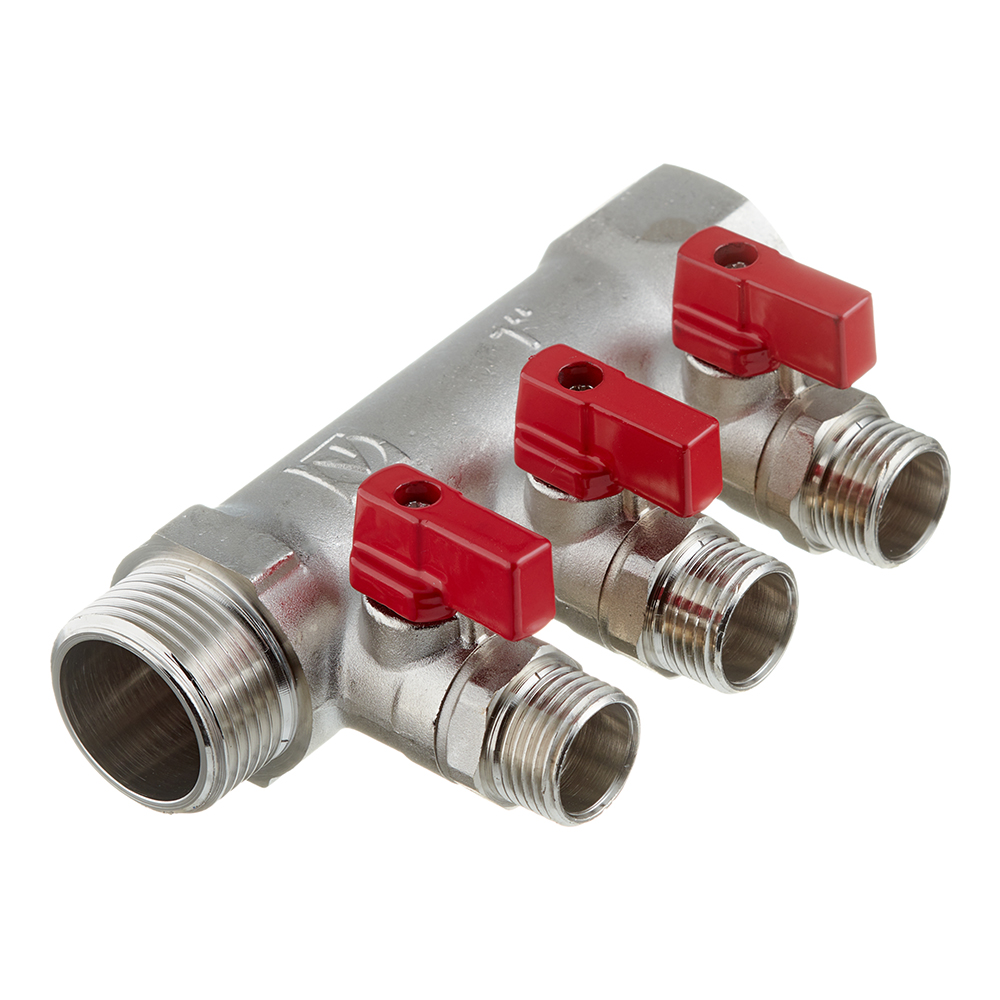 ������ ������ ��������� Valtec 1 ��(�) � 3 ������ 1/2 ��(�) � 1 ��(�) � �������� ������� (VTc.580.N.0603)   ����