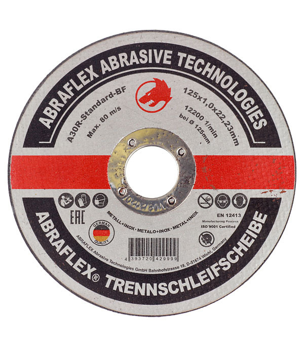 ������ ������ ���� �������� �� ������� Abraflex 125�22,2�1 �� (�125102223/29999)   ����