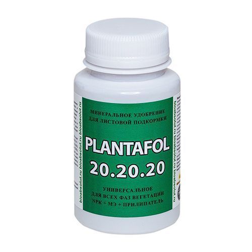 ������ ������ ��������� (PLANTAFOL) NPK 20.20.20, ����������� ��������� ��� ������ ����� 150 �   ����