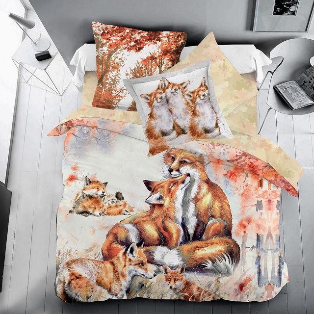 ������ ������ ���������� ����� 2�� MONA LIZA SL �����/Family ����/Foxes ����� 4 ���.50�70 � 70�70��, ���.5860/4   ����