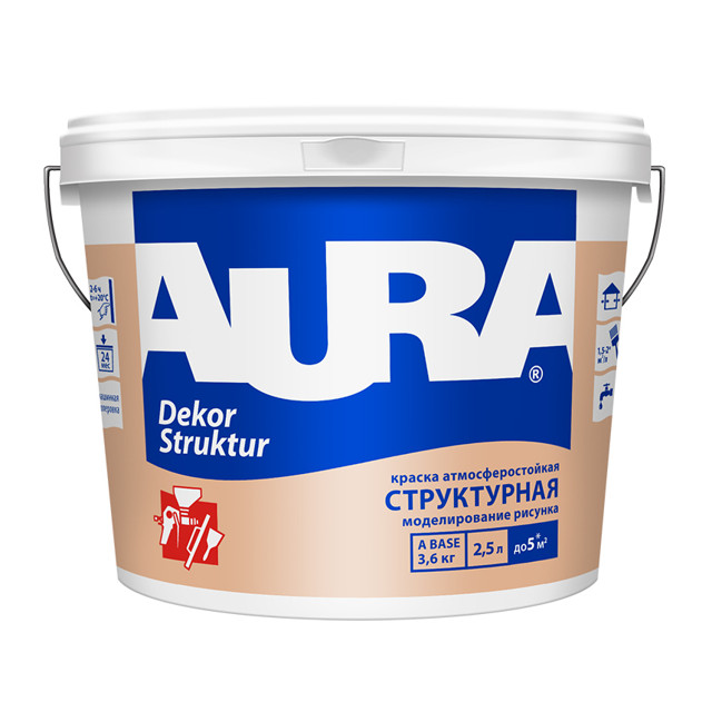 ������ ������ ������ �/� AURA DecorStructur ����������� 2,5�, ���.4607003919412   ����