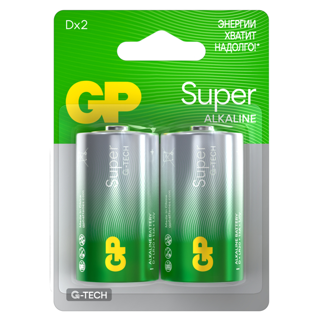������ ������ ��������� GP ����� ���-��� D (LR20) ������� 2 ��   ����