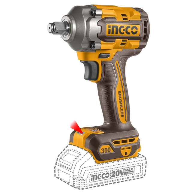 ������ ������ ��������� ������� INGCO CIWLI2035 350�� 20� Li-Ion 2�� 2��� �����������   ����