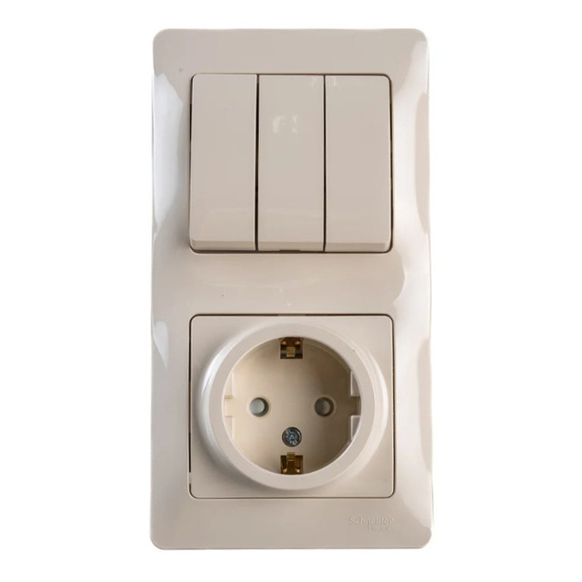 ������ ������ ���� 3-��������� ����������� � ������� SYSTEME ELECTRIC Glossa c/� �������   ����