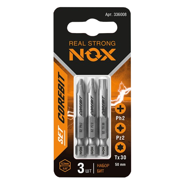 ������ ������ ����� ��� NOX 3 �������� PH1/ PZ2/ TORX 30-50   ����