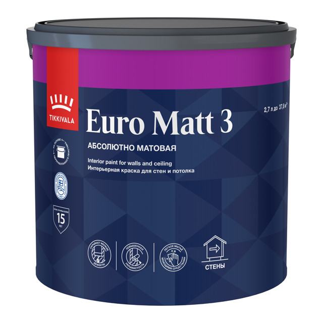 ������ ������ ������ �/� TIKKIVALA Euro Matt 3 ���� A 2,7� �����, ���.700001113   ����
