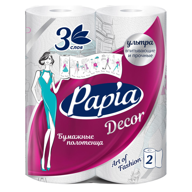 ������ ������ ��������� �������� PAPIA Decor Art of Fashion 3-������� 2��   ����