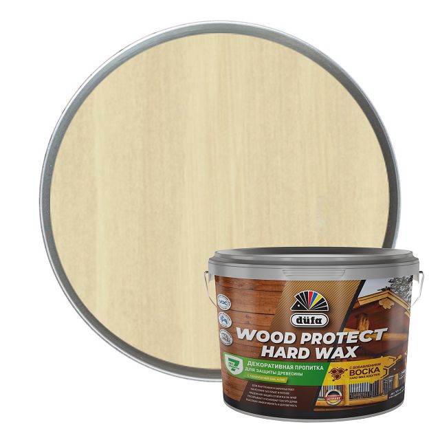 ������ ������ �������� �������������� DUFA Wood Protect Hard wax ���������� 9�, ���. ��00-010458   ����