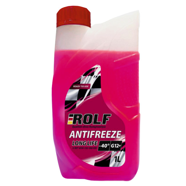 ������ ������ �������� ROLF Antifreeze G12+ Red 1�   ����